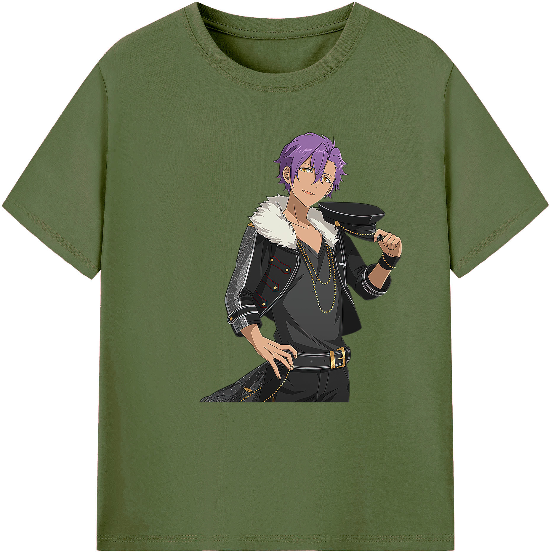 （画像用） あんさんぶるスターズ! Ensemble Stars 綿100％半袖Tシャツ（フロントプリント）